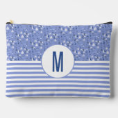 Boten en strepen nautisch monogram etui (Voorkant)