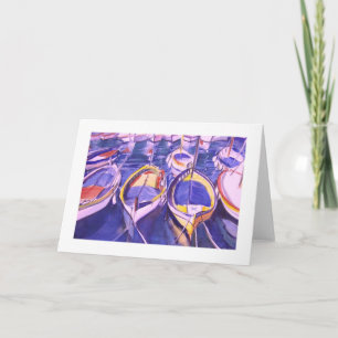 Boten in Amalfi, Italië worden gedokt dat Kaart