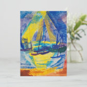 Boten in de avondzon | Fritz Schaefler (Staand voorkant)