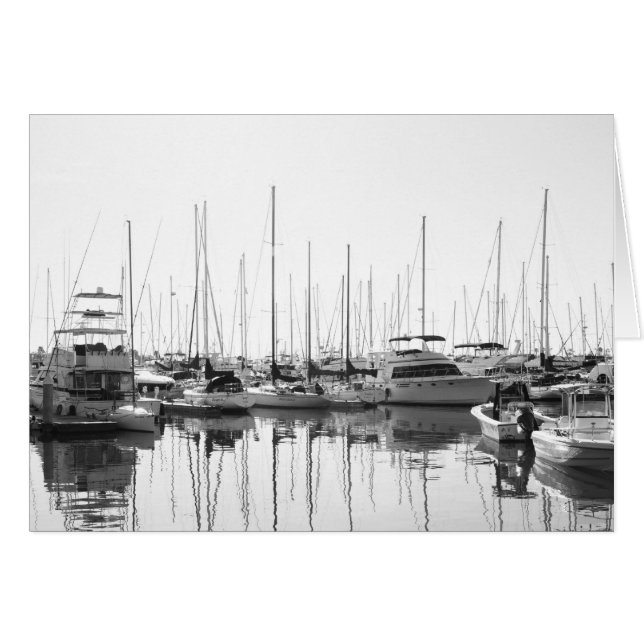 Boten in de haven (Voorkant Horizontaal)