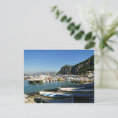 Boten in de Haven Briefkaart (Staand voorkant)