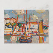 Boten in de haven | Samuel John Peploe Briefkaart (Voorkant)