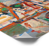 Boten in de haven | Samuel John Peploe Poster (Hoek)