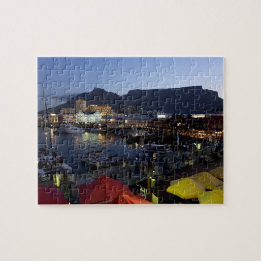 Boten in de haven, Zuid-Afrika Legpuzzel (Horizontaal)