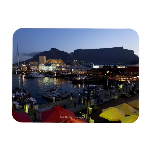 Boten in de haven, Zuid-Afrika Magneet (Horizontaal)
