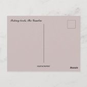 Boten in Gambia Briefkaart (Achterkant)