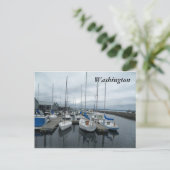 Boten in het Briefkaart van de Staat van (Staand voorkant)