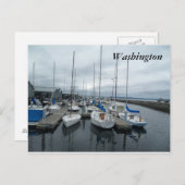 Boten in het Briefkaart van de Staat van (Voorkant / Achterkant)