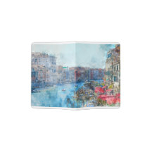 Boten in het Canal Grande in Venetië