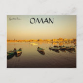 Boten in Salalah Oman Briefkaart (Voorkant)