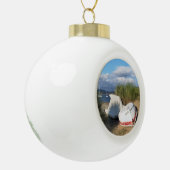 BOTEN KERAMISCHE BAL ORNAMENT (Links)