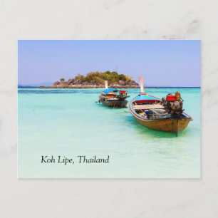 Boten, Koh Lipe, Thailand Briefkaart