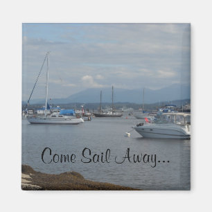 Boten op de Oceaan Magneet