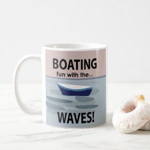 Boten Varen Zeilplezier met de Waves Boten Koffiemok