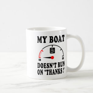 Boten Varend Sarcastisch Gezegde Mijn Boot Vaart N Koffiemok