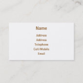 BOTEN VISITEKAARTJE (Achterkant)