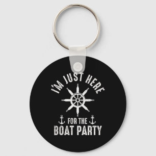 Botenfeest Vaar Kapitein Boot Eigenaar Zeiler Boot Sleutelhanger