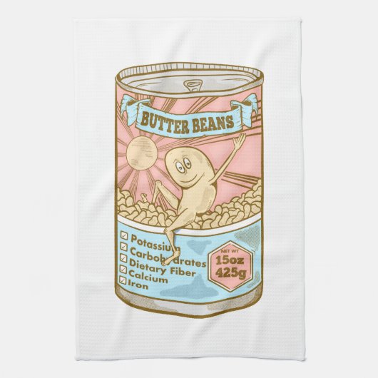 BOTER BEANS Lima Bans Theedoek (Verticaal)