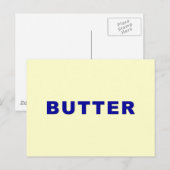 Boter Briefkaart (Voorkant / Achterkant)