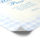 Boter Bruiloftsborrel Mimosa Bar Poster (Hoek)