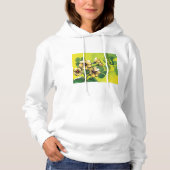 Boter en bloemen hoodie (Voorkant)