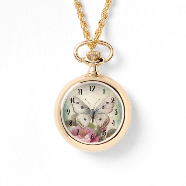 Boter en bloemen horloge (Voorkant)