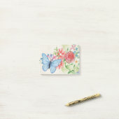 Boter en bloemen post-it® notes (Op bureau)