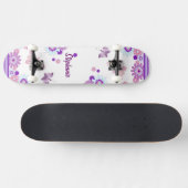 Boter en bloemen skateboard (Horizontaal)