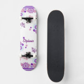 Boter en bloemen skateboard (Voorkant)