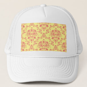 Boter en Cranberry Damast Trucker Pet