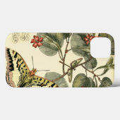 Boter en dragonfly met rode bloemen Case-Mate iPhone case (Achterkant (horizontaal))