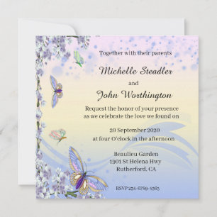 Boter en Floral Save The Date