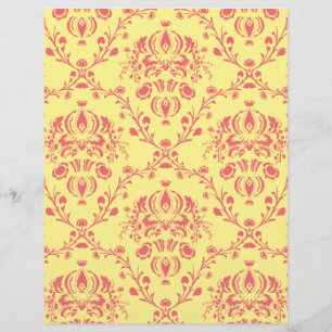 Boter en veenbes Damask