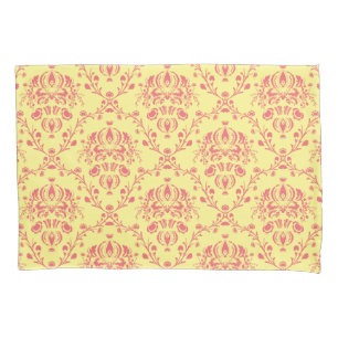 Boter en veenbes Damask Kussensloop