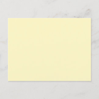 Boter Geel Effen Kleur Briefkaart