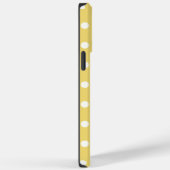 Boter Geel Stippen Personalized Initialen Case-Mate iPhone Case (Achterkant / Rechts)