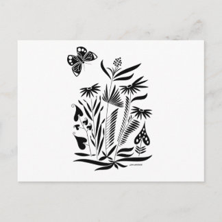 Boter in het gras briefkaart