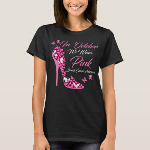 Boter in oktober Draag roze borstkanker T-shirt