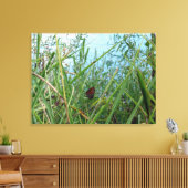 Boter langs de rivier canvas afdruk (Insitu (Woonkamer))