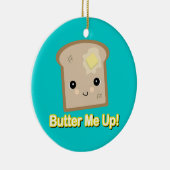 boter me in toast keramisch ornament (Rechts)