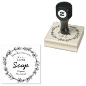 Boter met grote zegelzegels 	rubberstempel (Gestempeld)