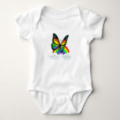 Boter met regenboog romper (Voorkant)