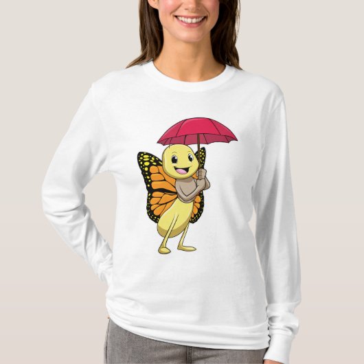 Boter met Umbrella T-shirt (Voorkant)