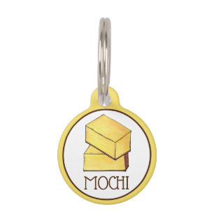 Boter Mochi Hawaiaanse Dessert Gebakken door Thuis Huisdierpenning