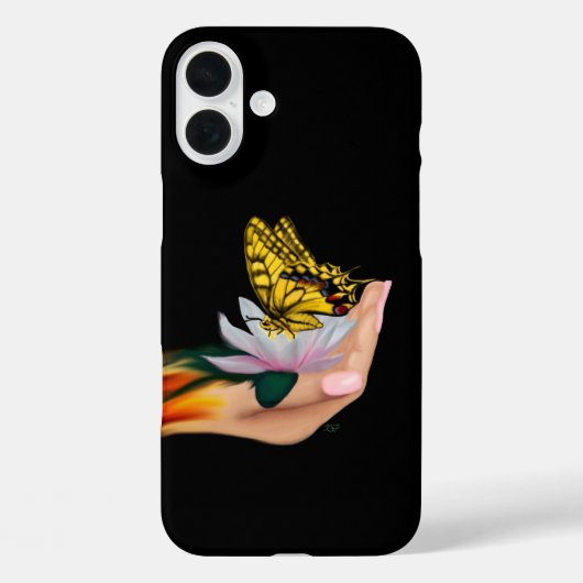 Boter op Lotus Bloom Case-Mate iPhone Case (Achterkant)