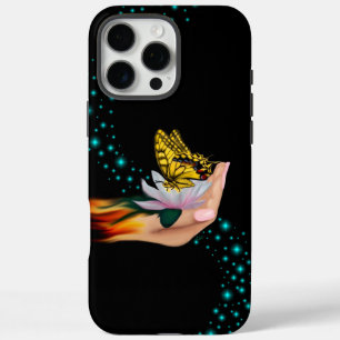 Boter op Lotus Bloom iPhone 16 Pro Max Hoesje