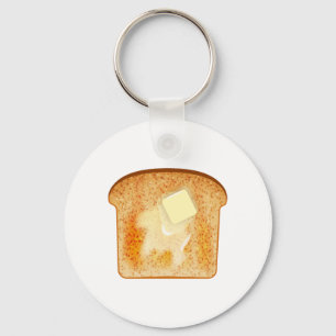 Boter op toast sleutelhanger