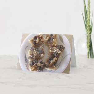 Boter Tart Square Recipe Kaart