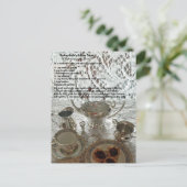 Boter Tarts Recipe Briefkaart (Staand voorkant)