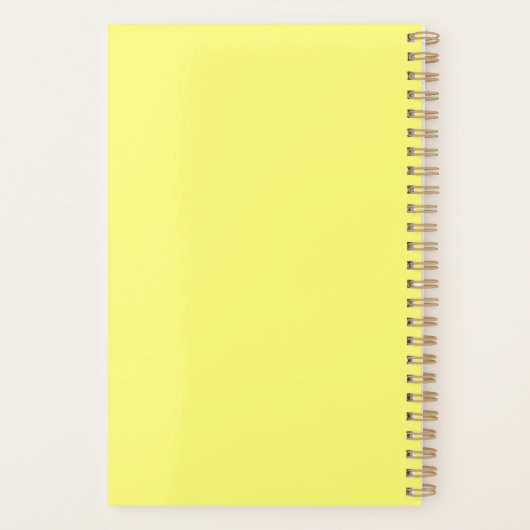 Boter Yellow Planner (Achterkant)